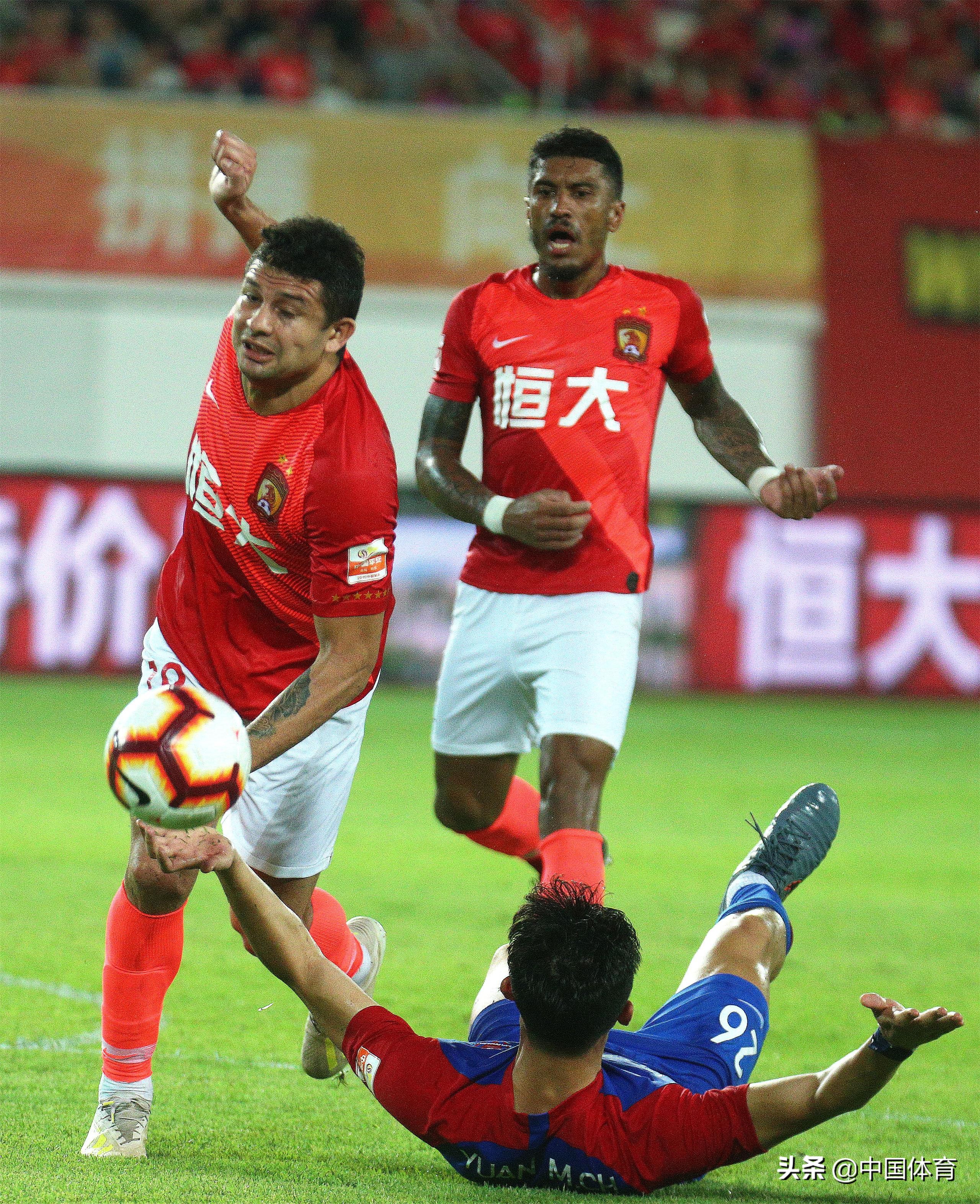 广州恒大客场逼平延边北国，表现平稳