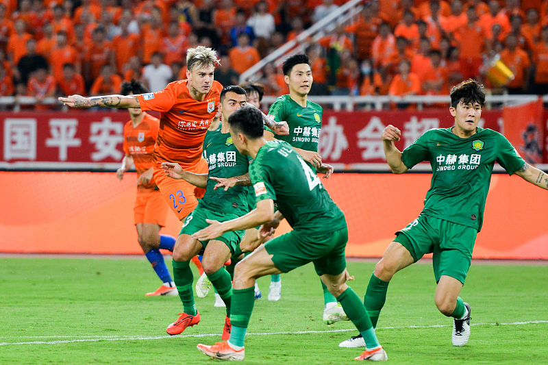 北京国安战胜山东鲁能，实现胜利积分的简单介绍