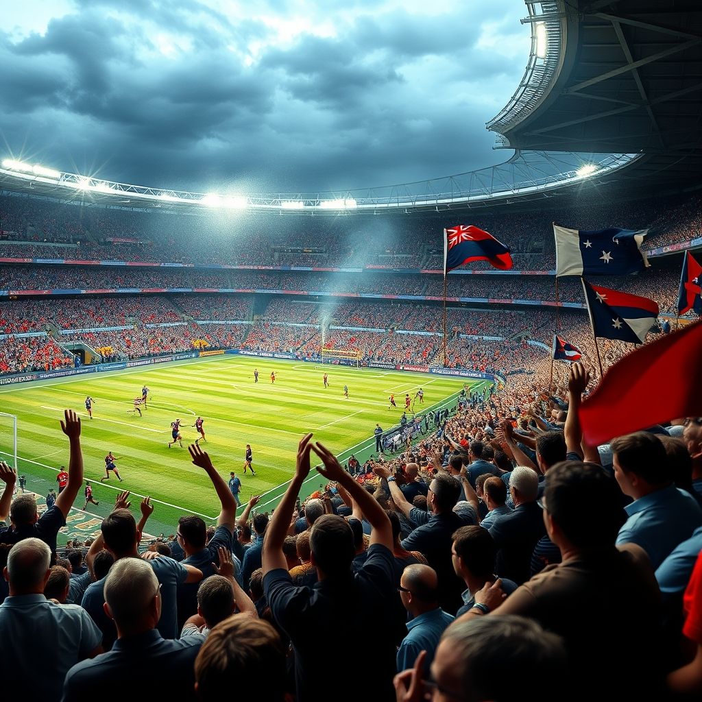 B体育新闻-塔斯马尼亚联主场优势明显，球迷期待逆转奇迹